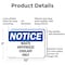 Signmission Waste Antifreeze Coolant Only, 10 in W x Rectangle, Aluminum OS-2PACK-NS-A-710-L-18952 - alternate 6